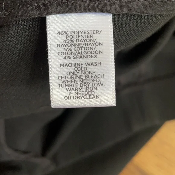 Ann Taylor LOFT Black Petite Stretch Unlined Pencil Skirt - Picture 5 of 5
